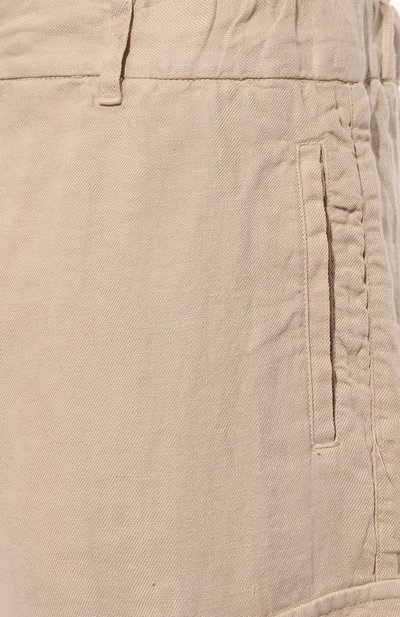 Льняные шорты 120% LINO, арт. 31ALIM29D4/000D943/000, фото 5