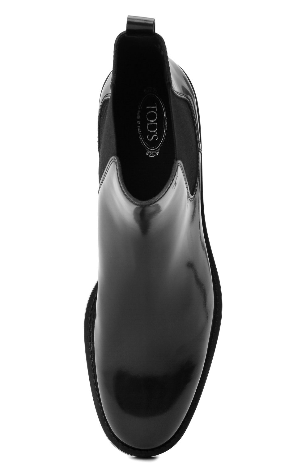 Кожаные ботинки TOD’S черного цвета по цене 69950 руб., арт. XXW60C0DD50AKT, фото 5 Кожаные ботинки TOD’S, арт. XXW60C0DD50AKT, фото 5