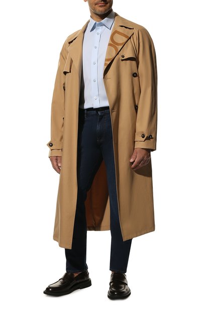 Хлопковая рубашка BURBERRY, арт. 8043061, фото 2