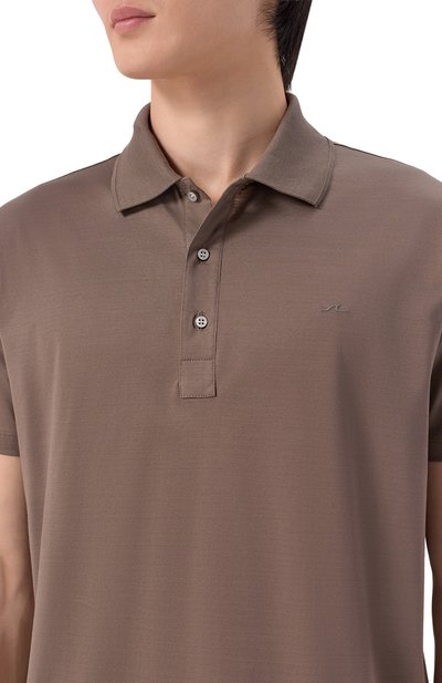 Хлопковое поло PAUL&SHARK, арт. 99311025, фото 5