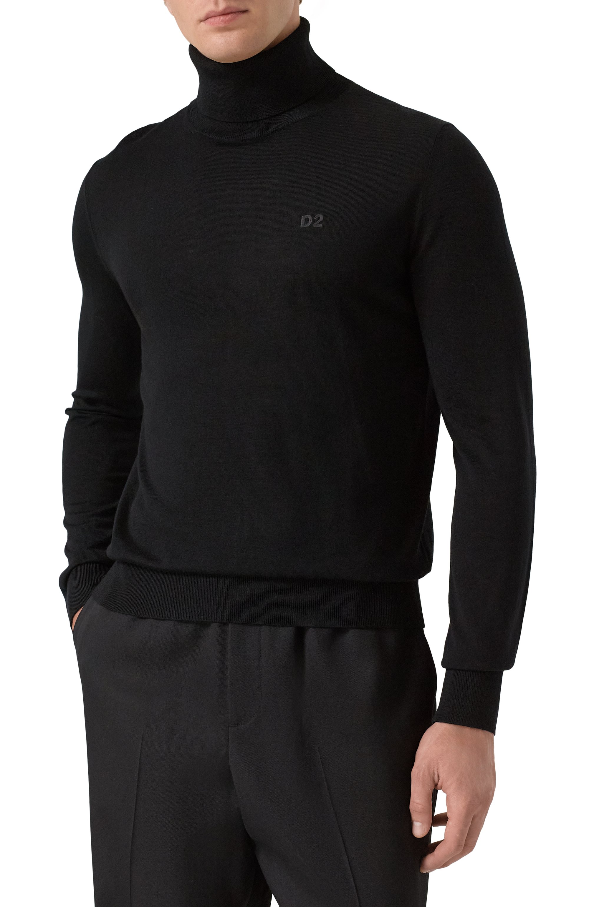 Шерстяная водолазка DSQUARED2, арт. S74HA1440/S18310, фото 3