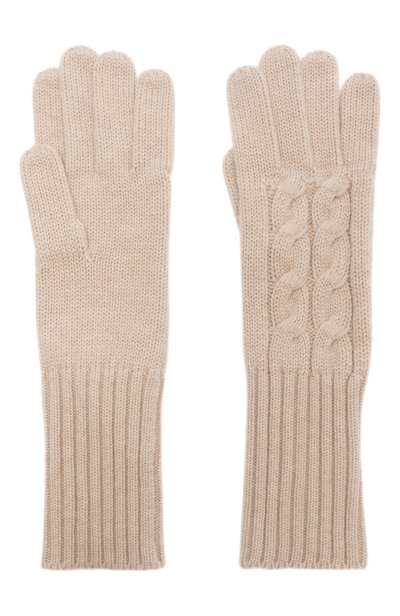 Кашемировые перчатки MVST бежевого цвета по цене 52450 руб., арт. M26.CFW.K476.1/CASHMERE, фото 2 Кашемировые перчатки MVST, арт. M26.CFW.K476.1/CASHMERE, фото 2