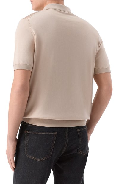 Поло из шелка и хлопка STEFANO RICCI, арт. K818104P31/F26170, фото 4