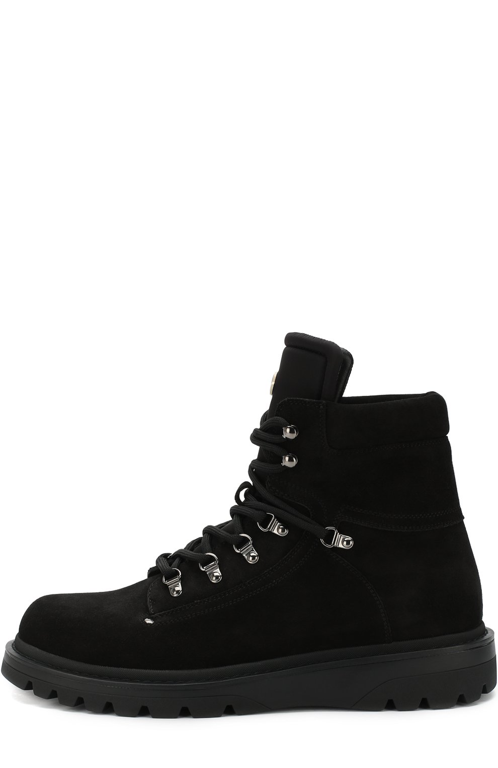 Высокие кожаные ботинки на шнуровке MONCLER, арт. D2-09A-10100-00-019CL, фото 3