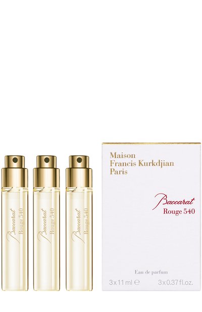 Женский рефилы baccarat rouge 540 (3x11ml) MAISON FRANCIS KURKDJIAN, арт. 1022305