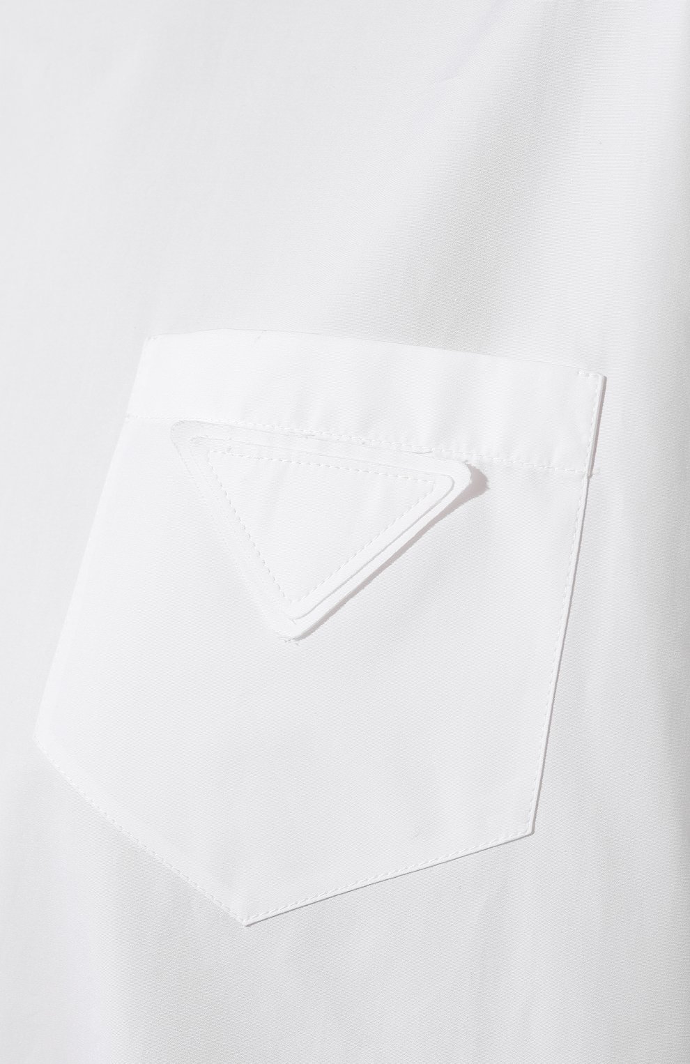 Хлопковый топ PRADA, арт. P924I-1UCX-F0009-211, фото 5