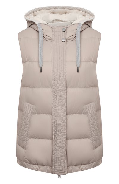 Пуховый жилет BRUNELLO CUCINELLI, арт. MR4052645P, фото 1