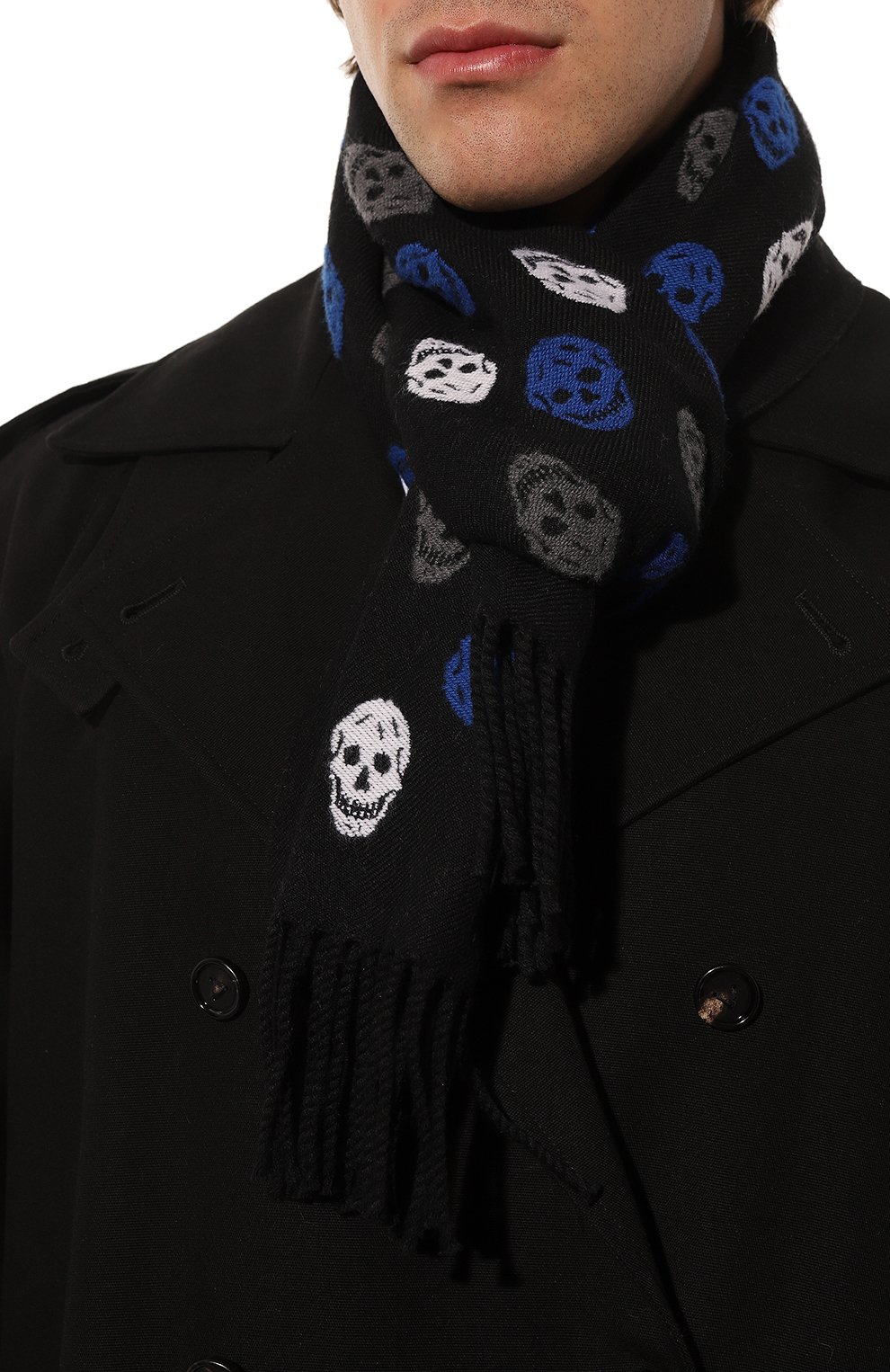 Шарф ALEXANDER MCQUEEN, арт. 709059 4213Q, фото 2