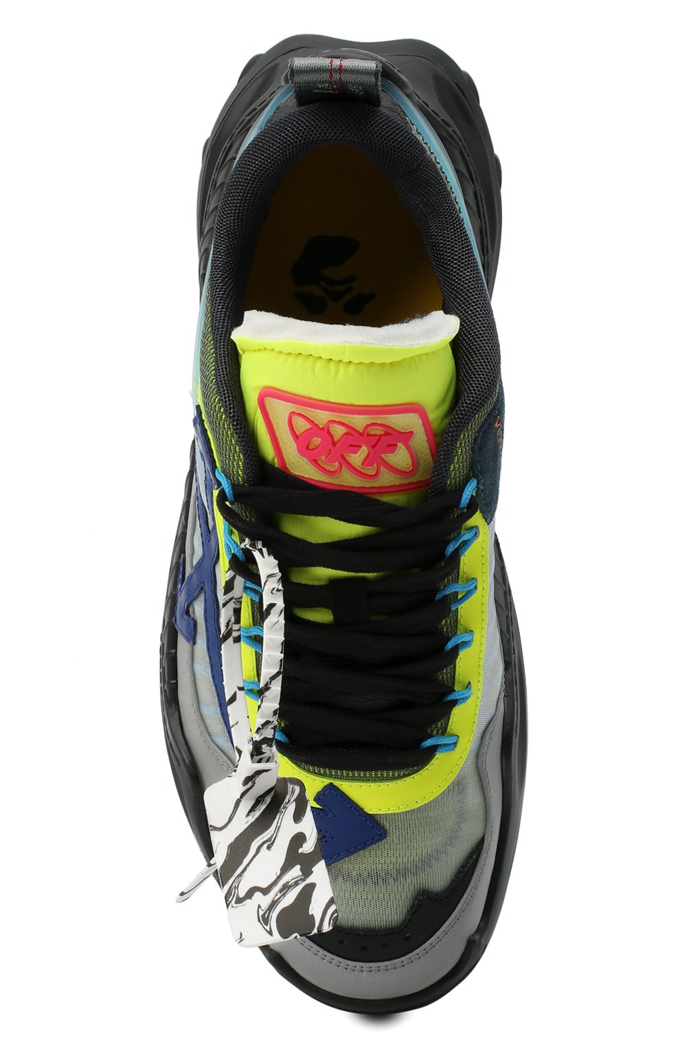 Комбинированные кроссовки odsy-1000 OFF-WHITE, арт. 0MIA139E20FAB0011037, фото 6