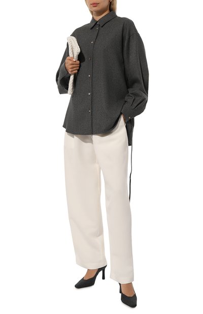 Шерстяная рубашка LE17SEPTEMBRE, арт. LS2479SH003EGR, фото 2