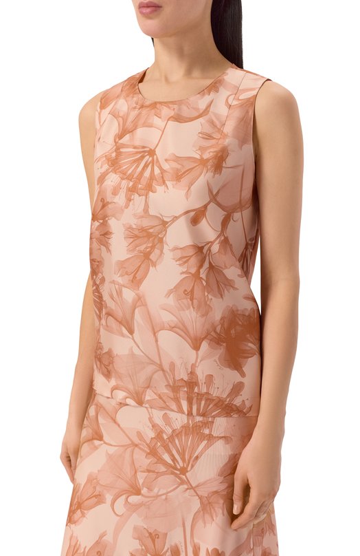 Шелковый топ Colombo CM00420/F/T0666-11-2F Оранжевый  CM00420/F/T0666-11-2F Фото 3