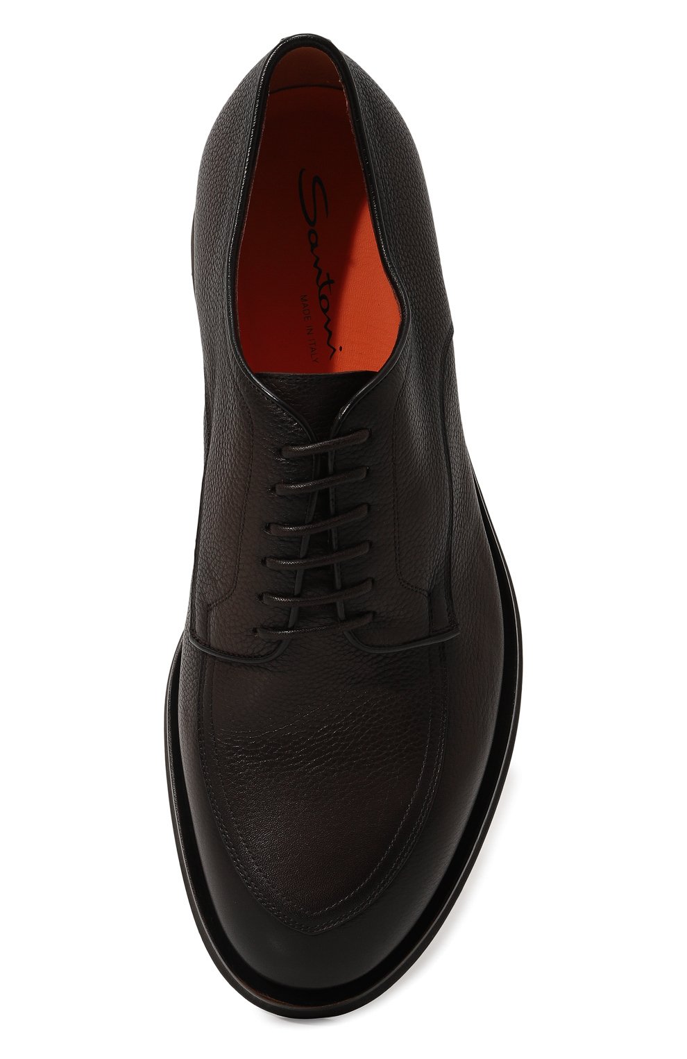 Кожаные дерби SANTONI, арт. MCCG18535JW2BSDS, фото 6