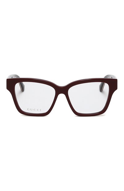 Оправа GUCCI бордового цвета по цене 41200 руб., арт. GG1302 005, фото 3 Оправа GUCCI, арт. GG1302 005, фото 3