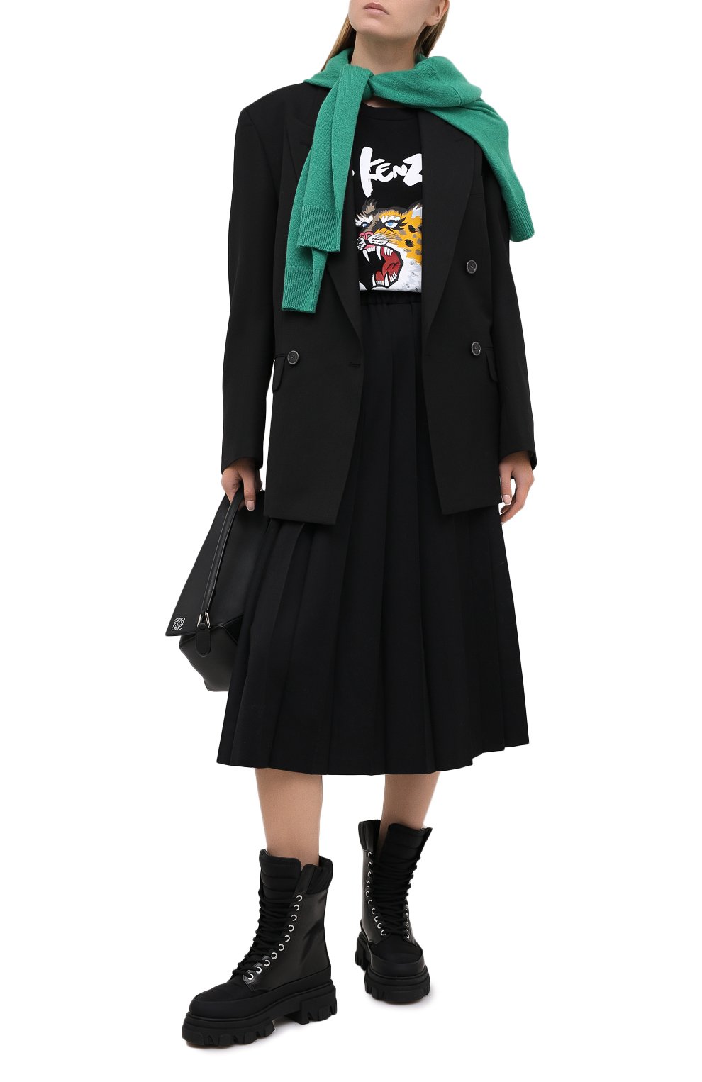 Хлопковая футболка KENZO, арт. FB52TS6404SK, фото 2