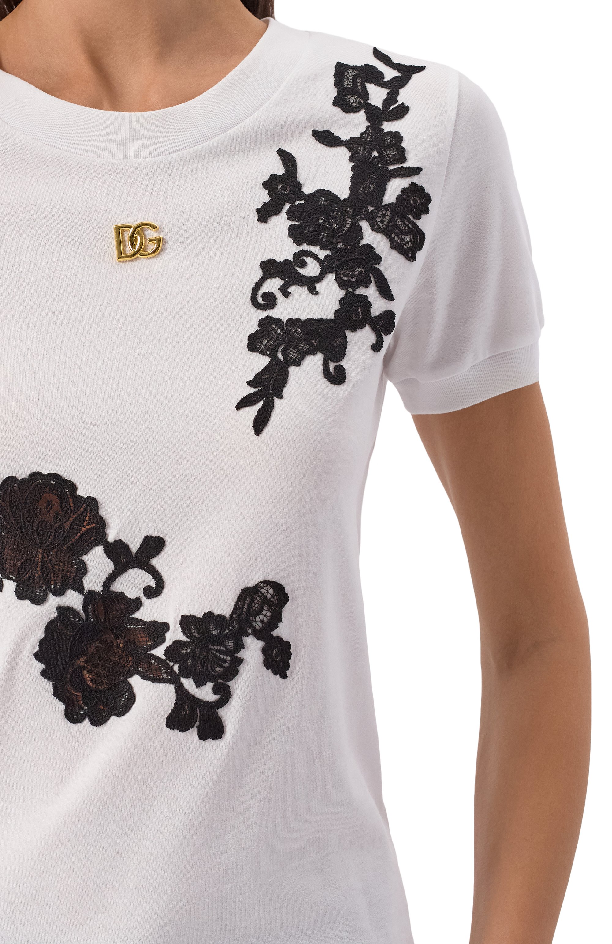 Хлопковая футболка DOLCE & GABBANA, арт. F8V20T/GDCTI, фото 5