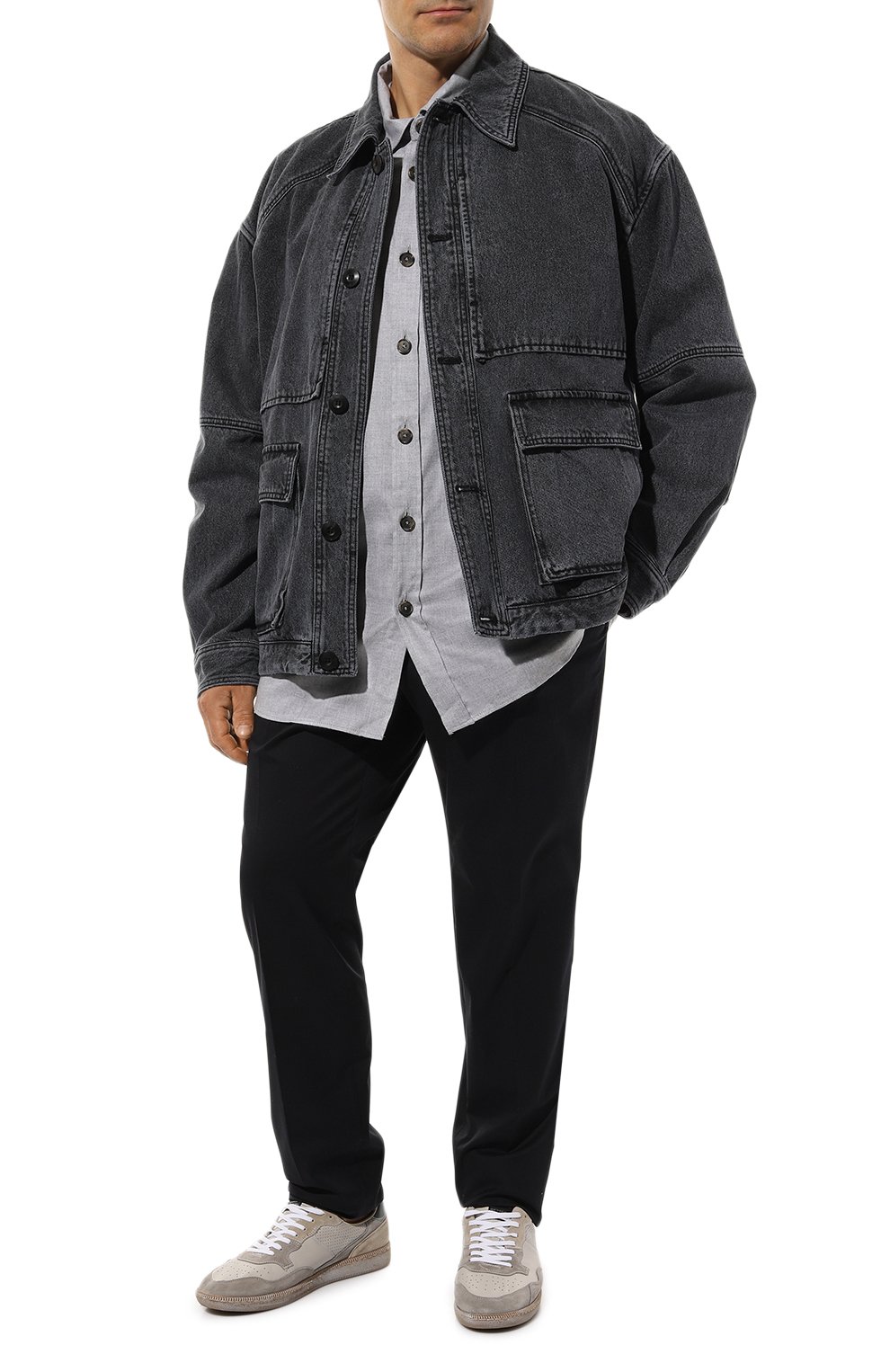 Рубашка VAN LAACK серого цвета по цене 33250 руб., арт. RET0-TFK/155045/3XL, фото 2 Рубашка VAN LAACK, арт. RET0-TFK/155045/3XL, фото 2