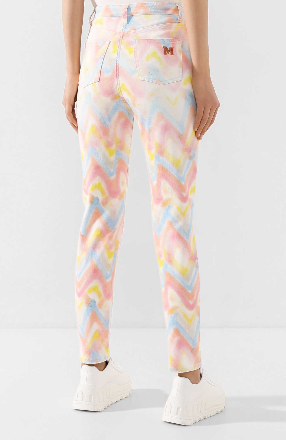 Джинсы M MISSONI разноцветного цвета по цене 36200 руб., арт. 2DI00150/2W003M, фото 4 Джинсы M MISSONI, арт. 2DI00150/2W003M, фото 4
