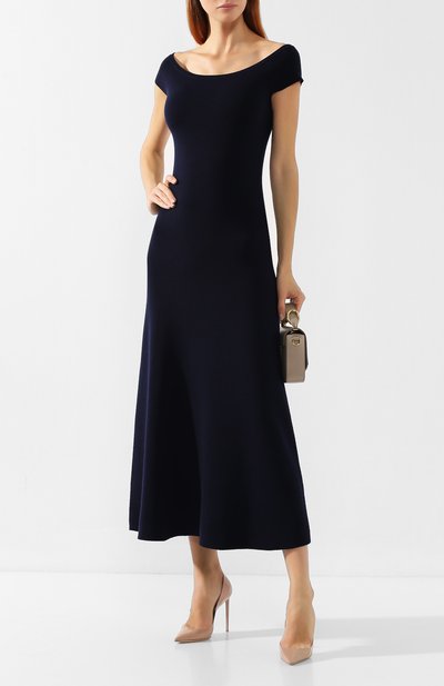 Платье из смеси шерсти и кашемира GABRIELA HEARST, арт. 419901 A004, фото 2