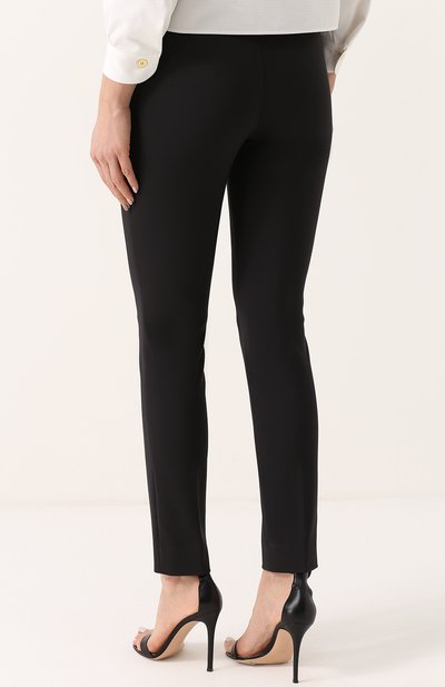 Укороченные брюки-скинни JASON WU черного цвета по цене 73850 руб., арт. CL406PA, фото 4 Укороченные брюки-скинни JASON WU, арт. CL406PA, фото 4