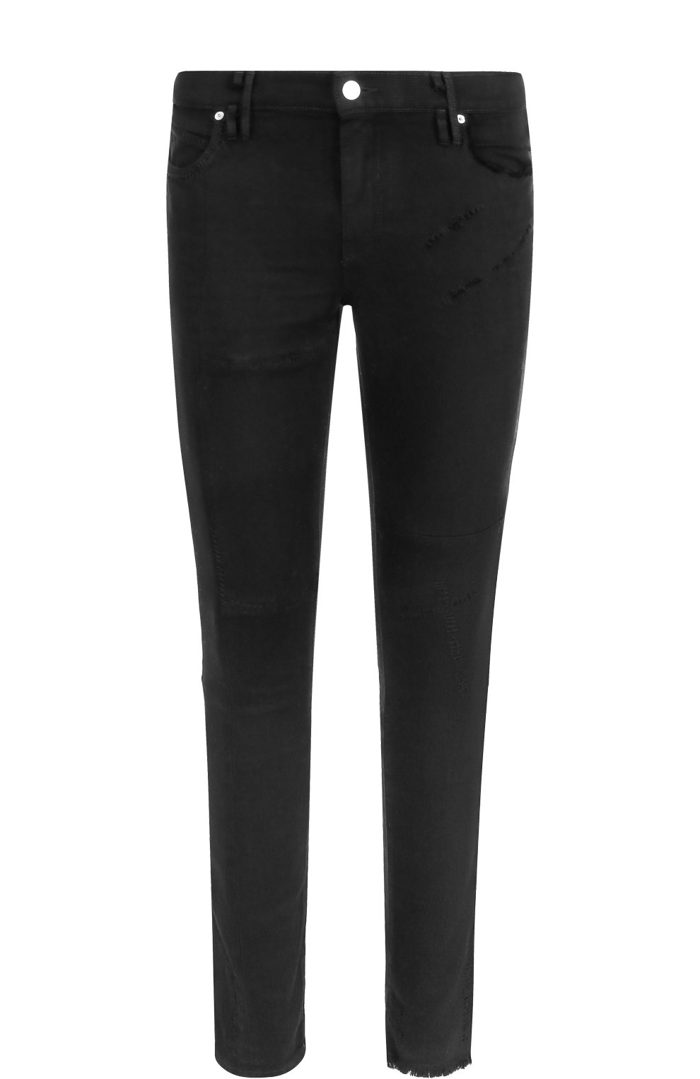 Джинсы прямого кроя с потертостями RTA, арт. MF7AC-45BLK, фото 1