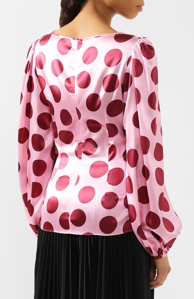 Атласная блузка DOLCE & GABBANA, арт. F74A6T/FSAZF, фото 4
