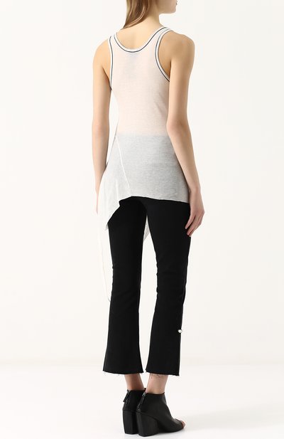 Топ асимметричного кроя с круглым вырезом ANN DEMEULEMEESTER, арт. 1801-2410-P-226-020, фото 4