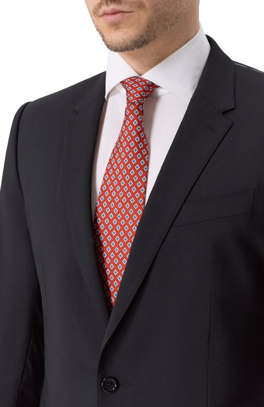 Шелковый галстук Van Laack VL-LUIS-PEL/K70240 Красный  VL-LUIS-PEL/K70240 Фото 2