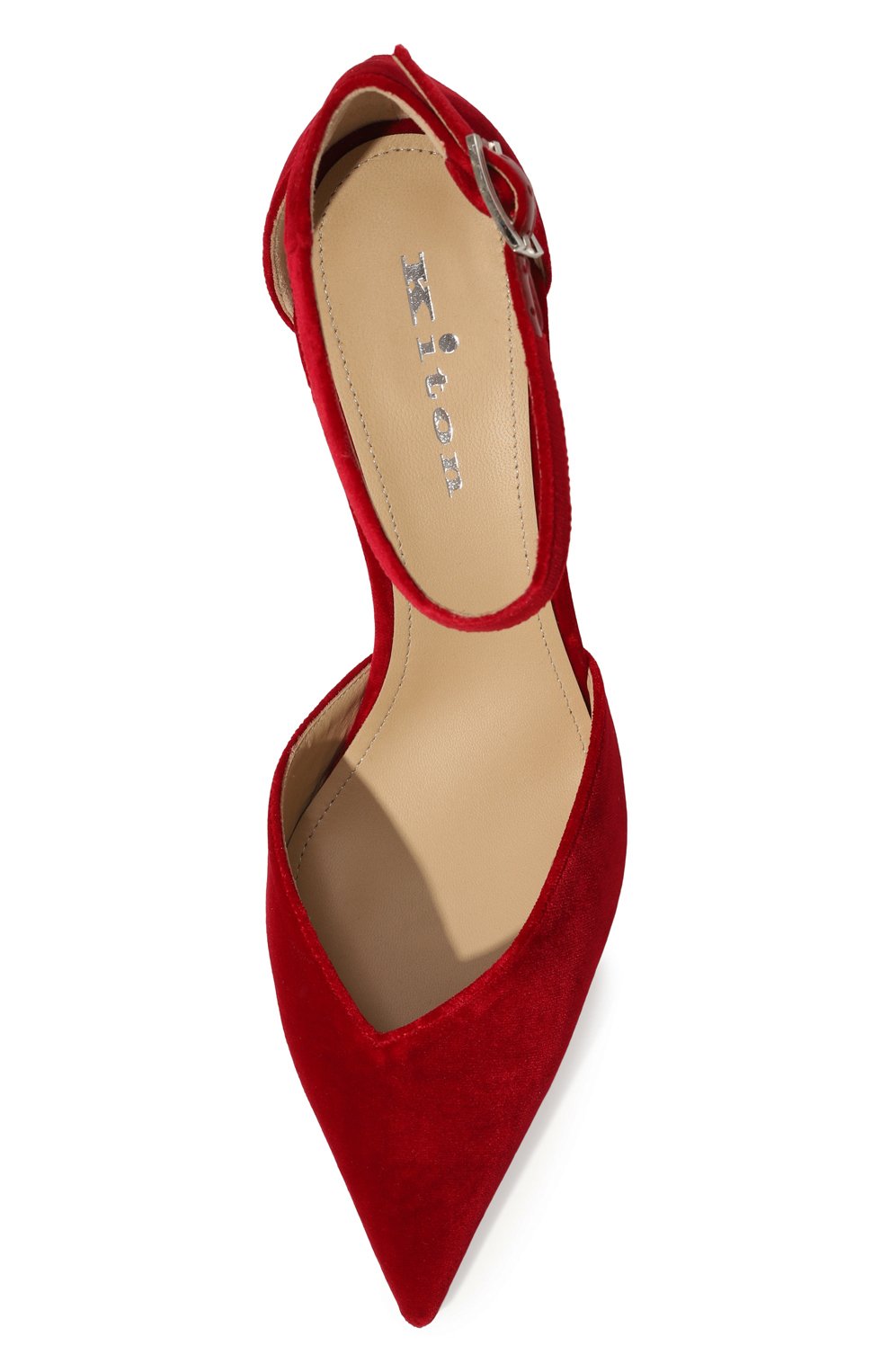 Бархатные туфли KITON, арт. D58837K0572F01, фото 6