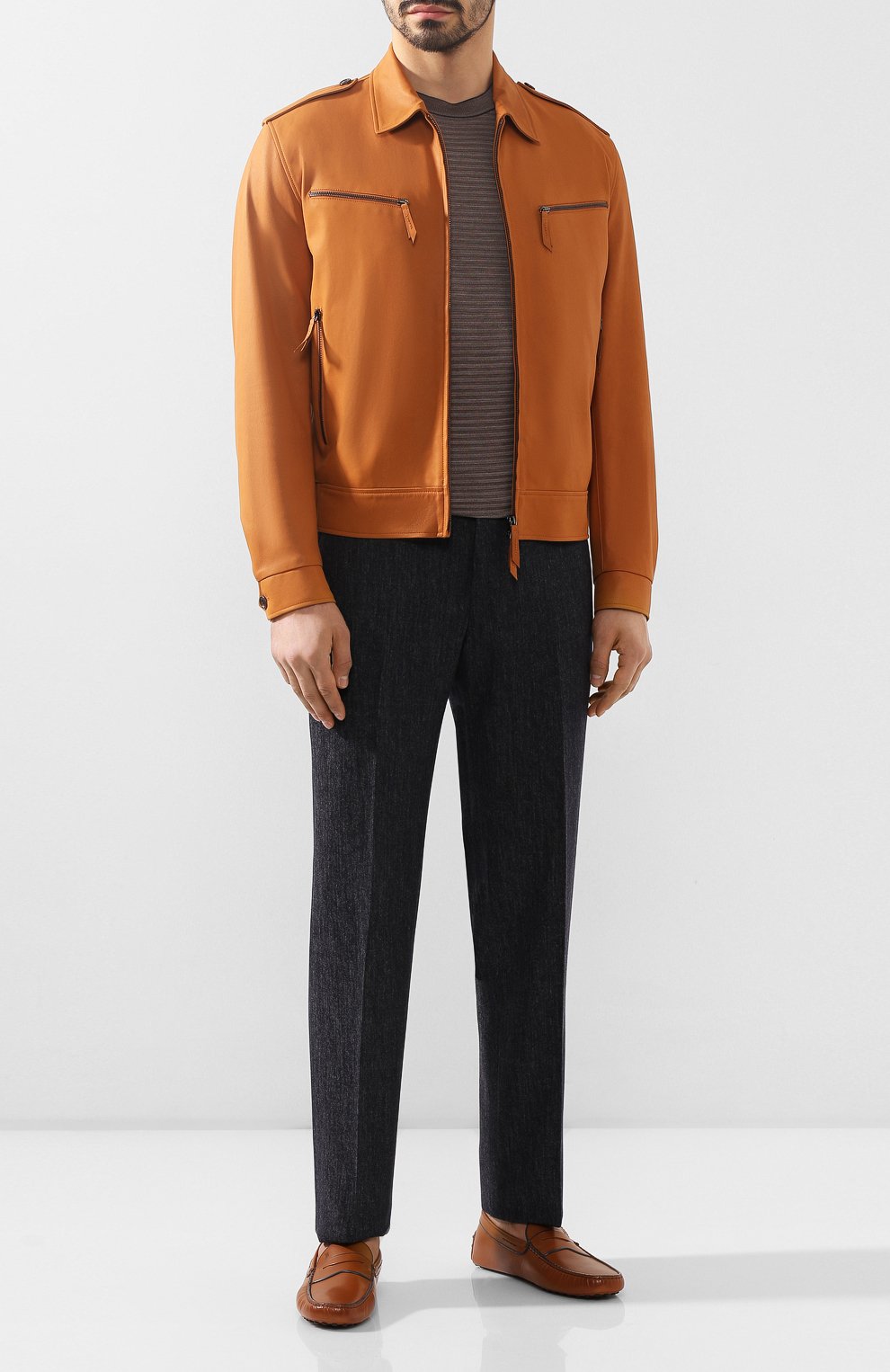 Кожаные мокасины TOD’S, арт. XXM0E00CV30D90, фото 2