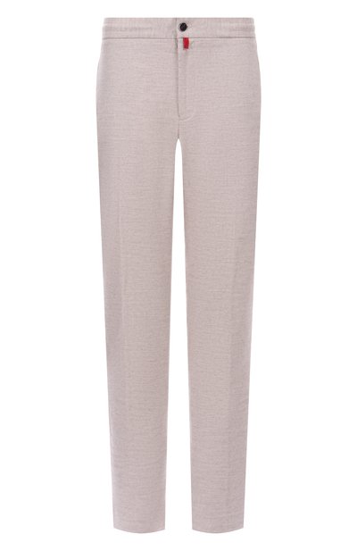 Мужские брюки из хлопка и шерсти KITON, арт. UPLACRK0131H03