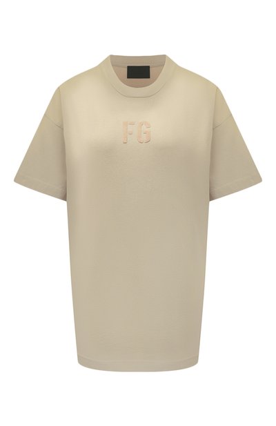 Женская хлопковая футболка FEAR OF GOD, арт. FG50-025CTJ