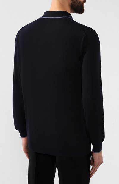 Поло из смеси шерсти и кашемира FIORONI, арт. M19302C1, фото 4