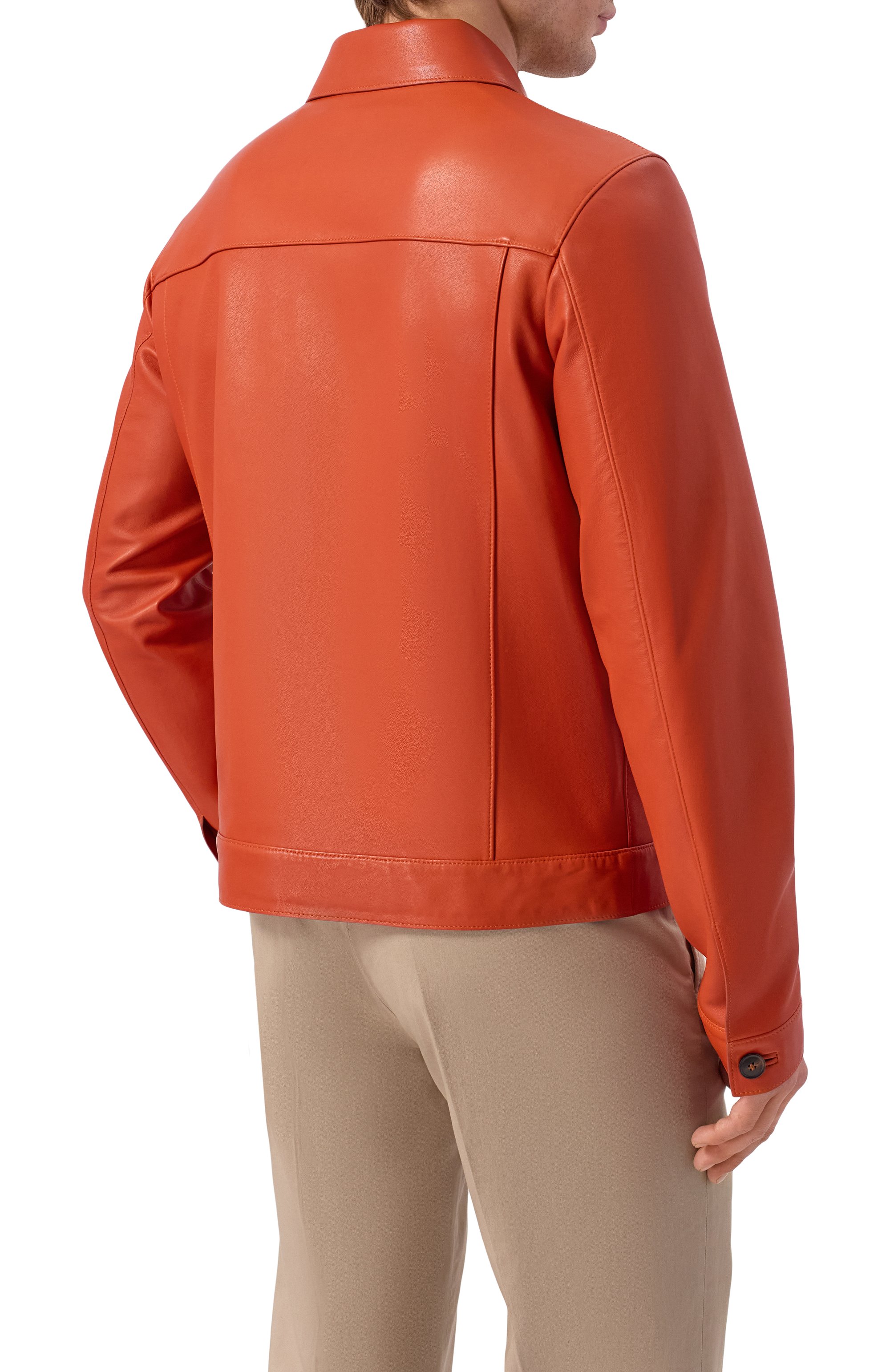 Кожаная куртка MVST, арт. M26.2PM.L902/54411-NAPPA GRAND DELUX, фото 4