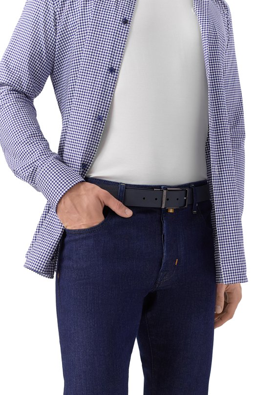 Двусторонний ремень Dirk Bikkembergs BKCU00178M Чёрный  BKCU00178M Фото 3
