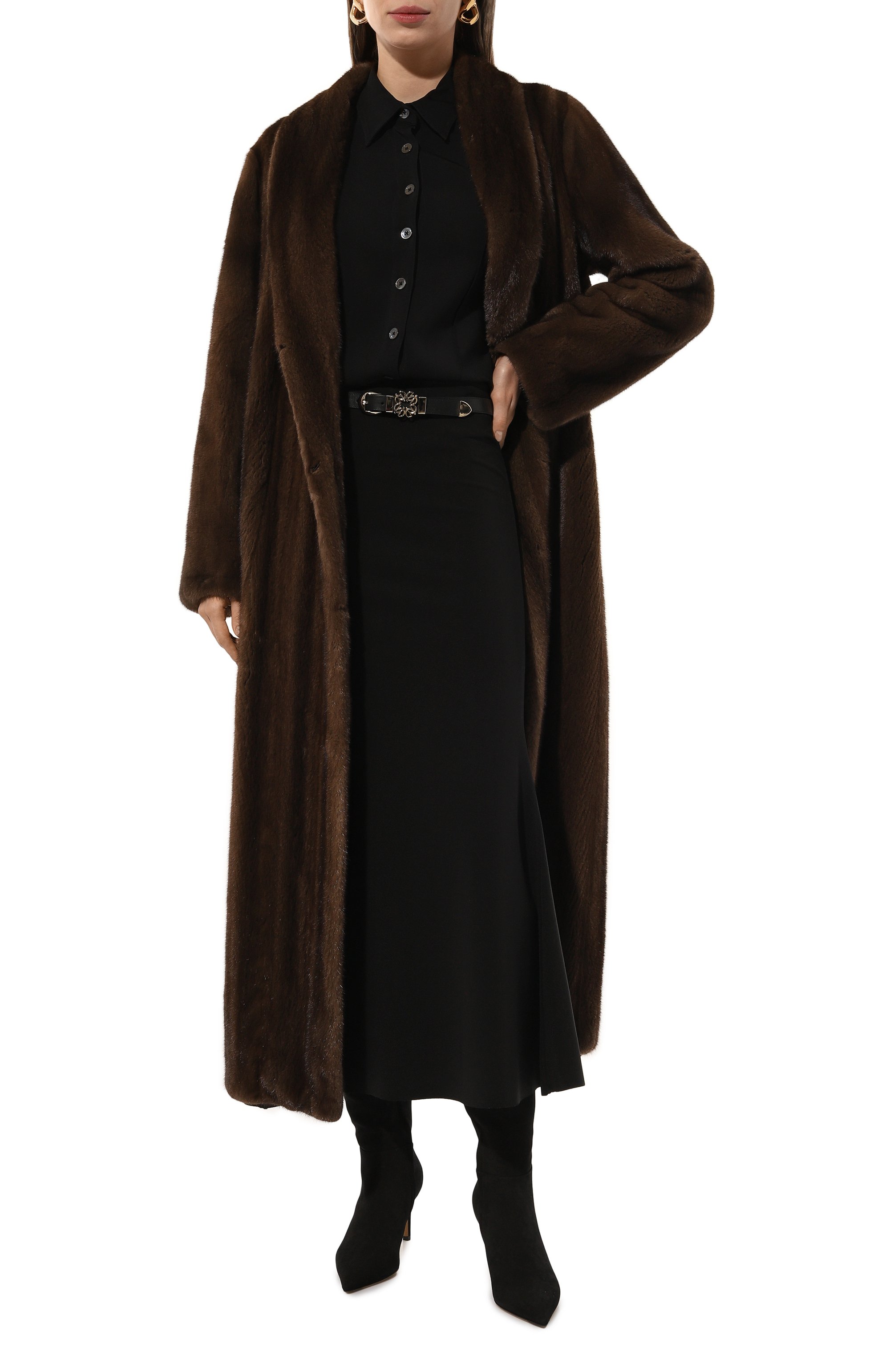 Шуба из норки GIULIA GURMAN, арт. J246DB44, фото 2