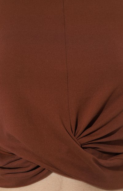 Топ EVERREVER коричневого цвета по цене 5990 руб., арт. RE-KTS-BRWS-03, фото 5 Топ EVERREVER, арт. RE-KTS-BRWS-03, фото 5