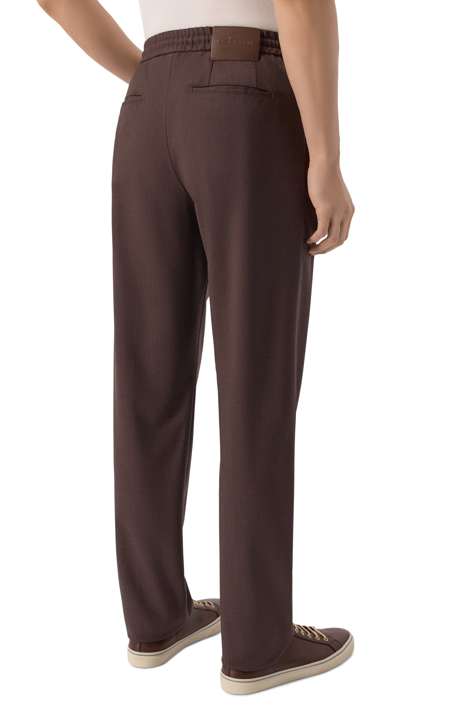 Шерстяные брюки KITON, арт. UP1LACRK0129L, фото 4