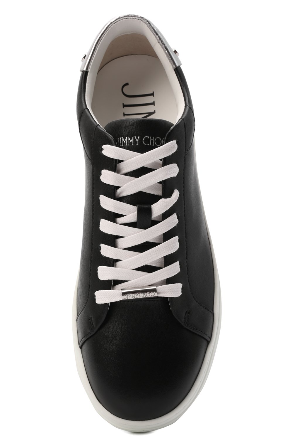 Кожаные кеды rome JIMMY CHOO, арт. R0ME/F/AZA, фото 6