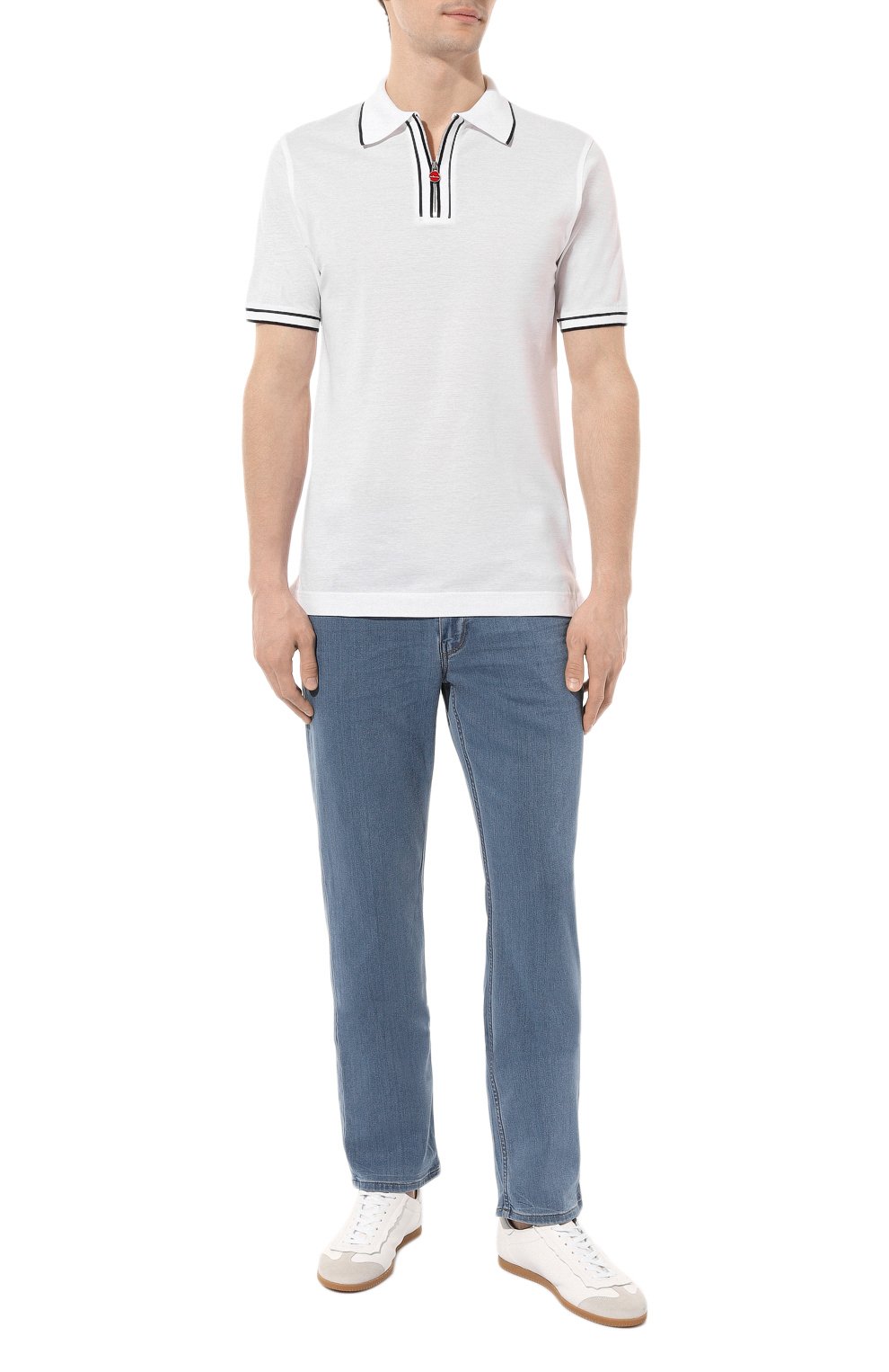 Хлопковое поло KITON, арт. UK1267, фото 2