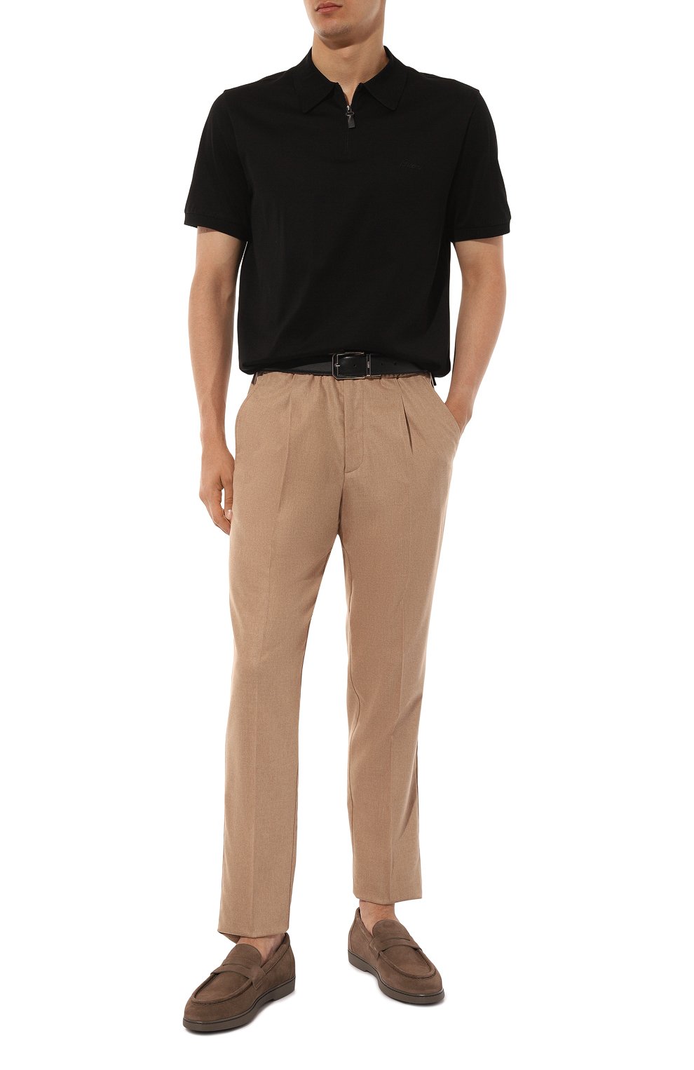 Замшевые пенни-лоферы DOUCAL'S, арт. DU3328ED0-UF009S, фото 2