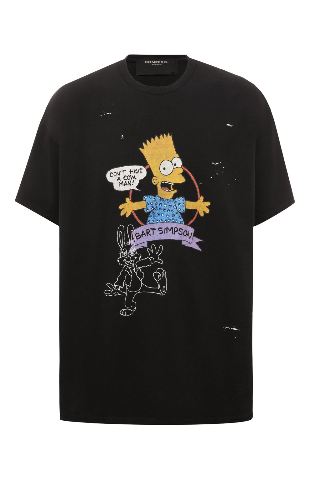 Хлопковая футболка DOMREBEL, арт. VTG T00N 4/T-SHIRT, фото 1