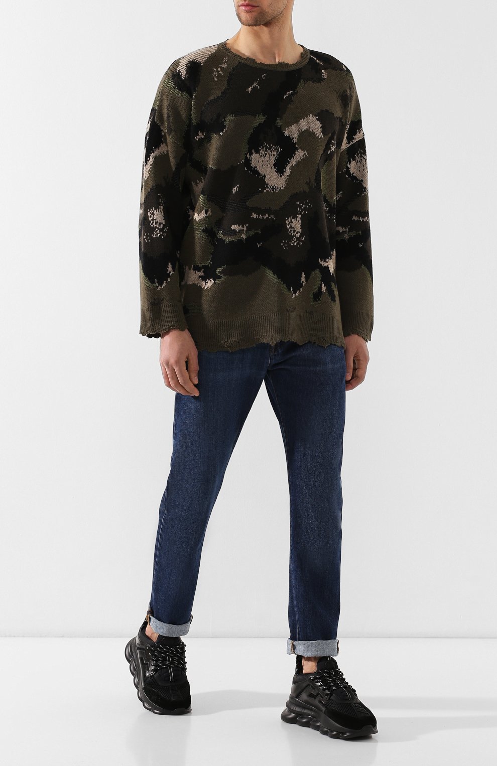 Шерстяной свитер VALENTINO, арт. SV3KC01WKFP, фото 2