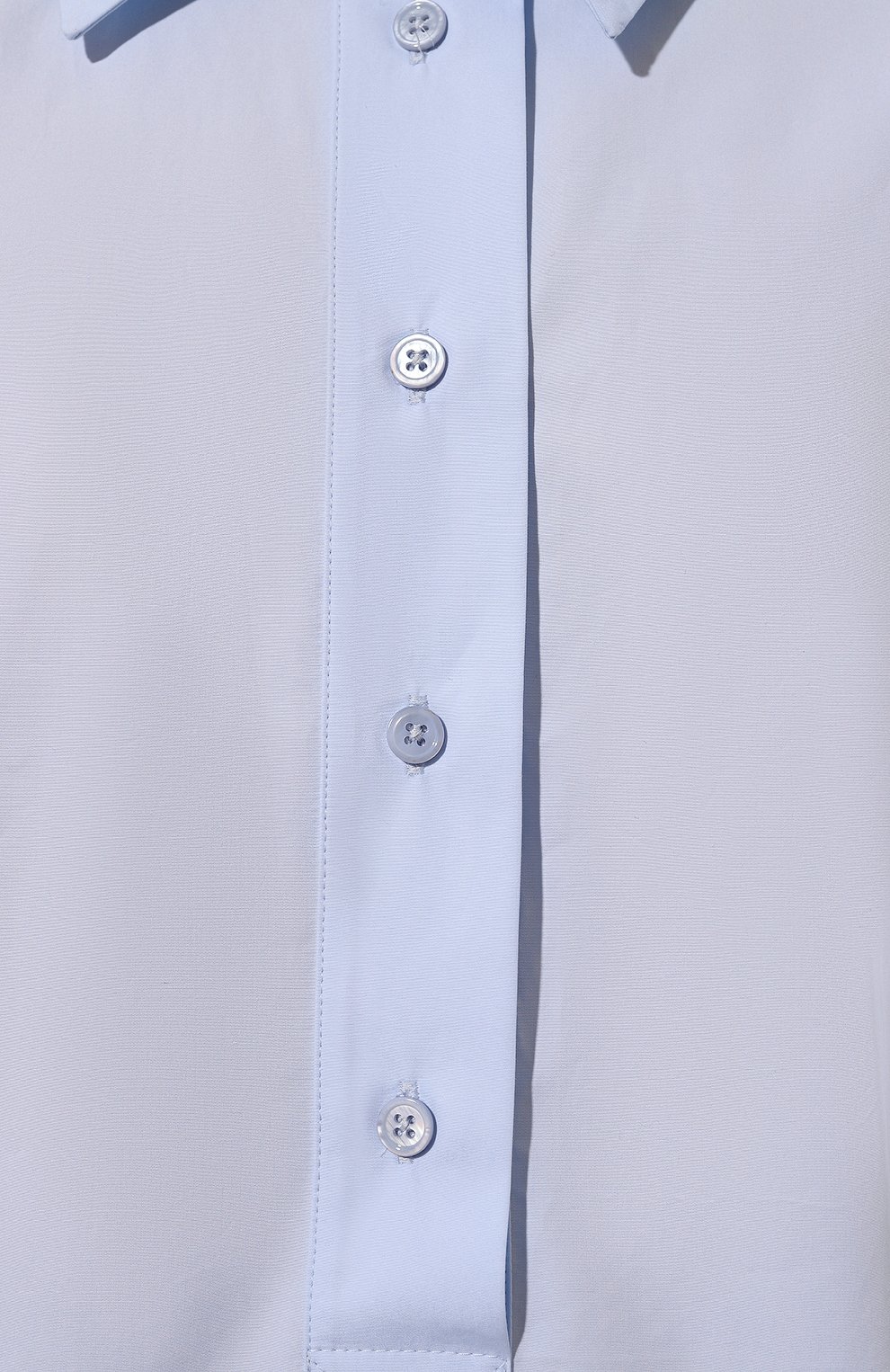 Хлопковая рубашка DICE KAYEK голубого цвета по цене 61550 руб., арт. PF23C603, фото 5 Хлопковая рубашка DICE KAYEK, арт. PF23C603, фото 5