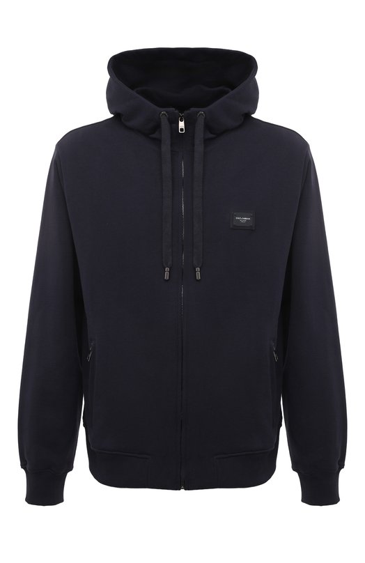Хлопковая толстовка Dolce & Gabbana G9ABIT/G7M4Y Синий G9ABIT/G7M4Y