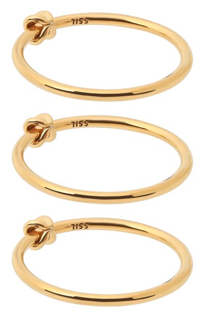 Комплект из трех колец SSIL, арт. SS21FRX047YS, фото 3