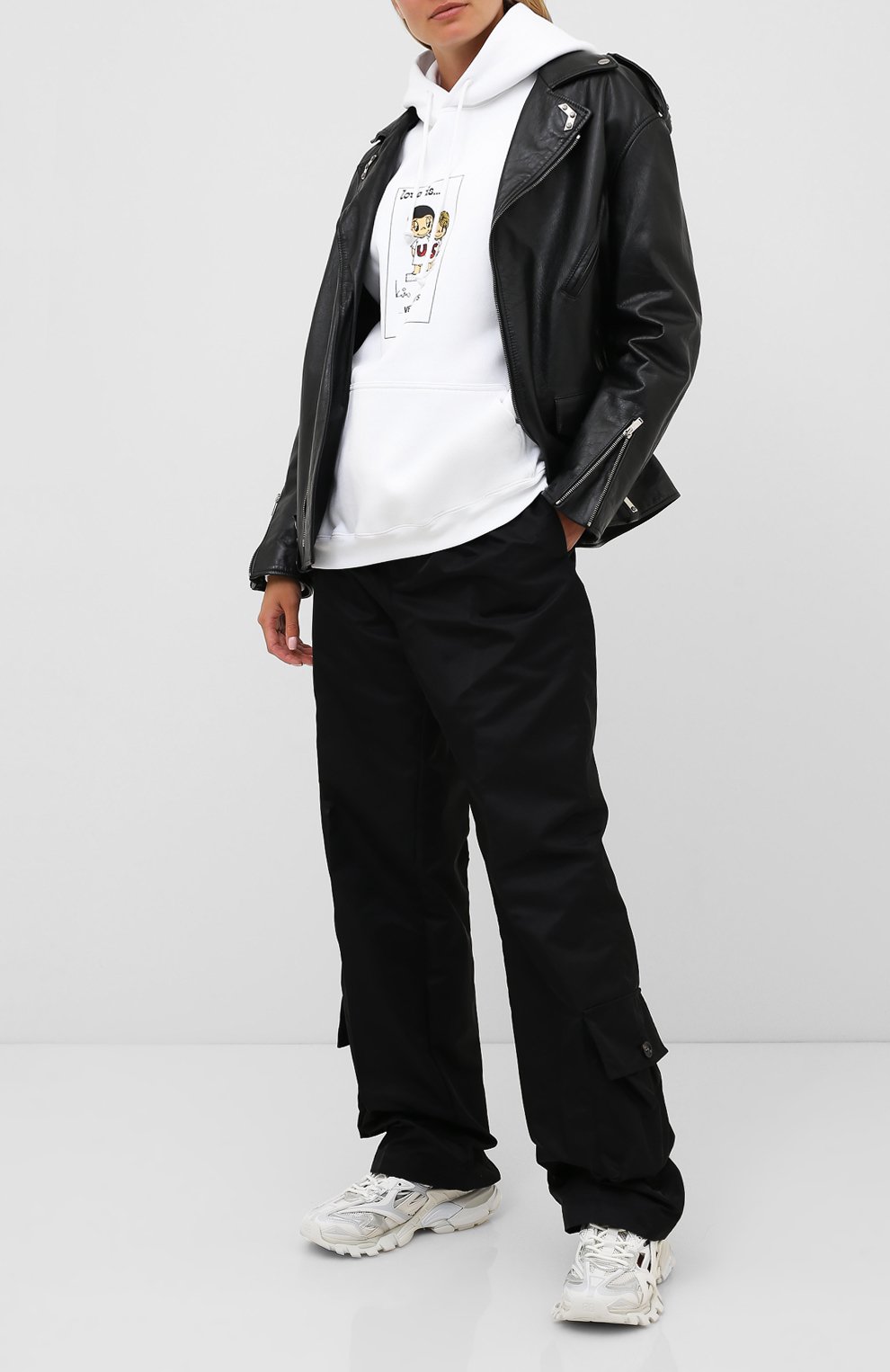 Хлопковое худи VETEMENTS, арт. UAH21TR687 1600/W, фото 2
