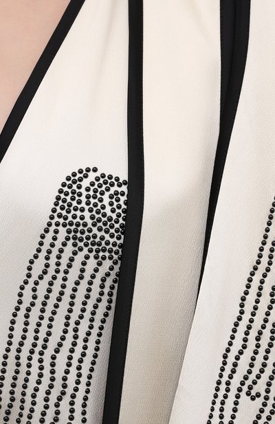 Платье из вискозы STELLA MCCARTNEY бежевого цвета по цене 392500 руб., арт. 602163/SPA32, фото 5 Платье из вискозы STELLA MCCARTNEY, арт. 602163/SPA32, фото 5