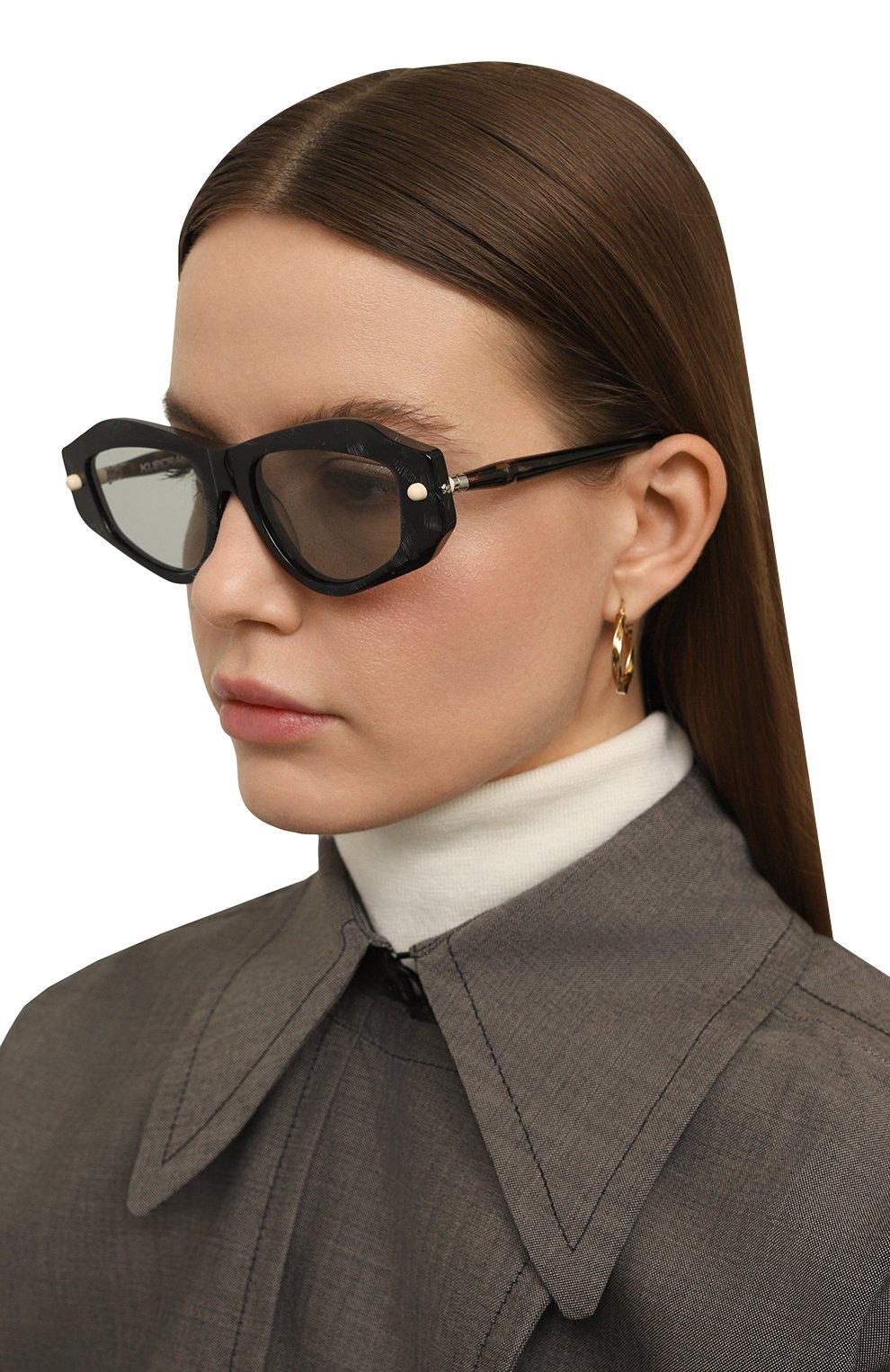 Солнцезащитные очки KUB0RAUM, арт. P15 BKN GREY1, фото 2