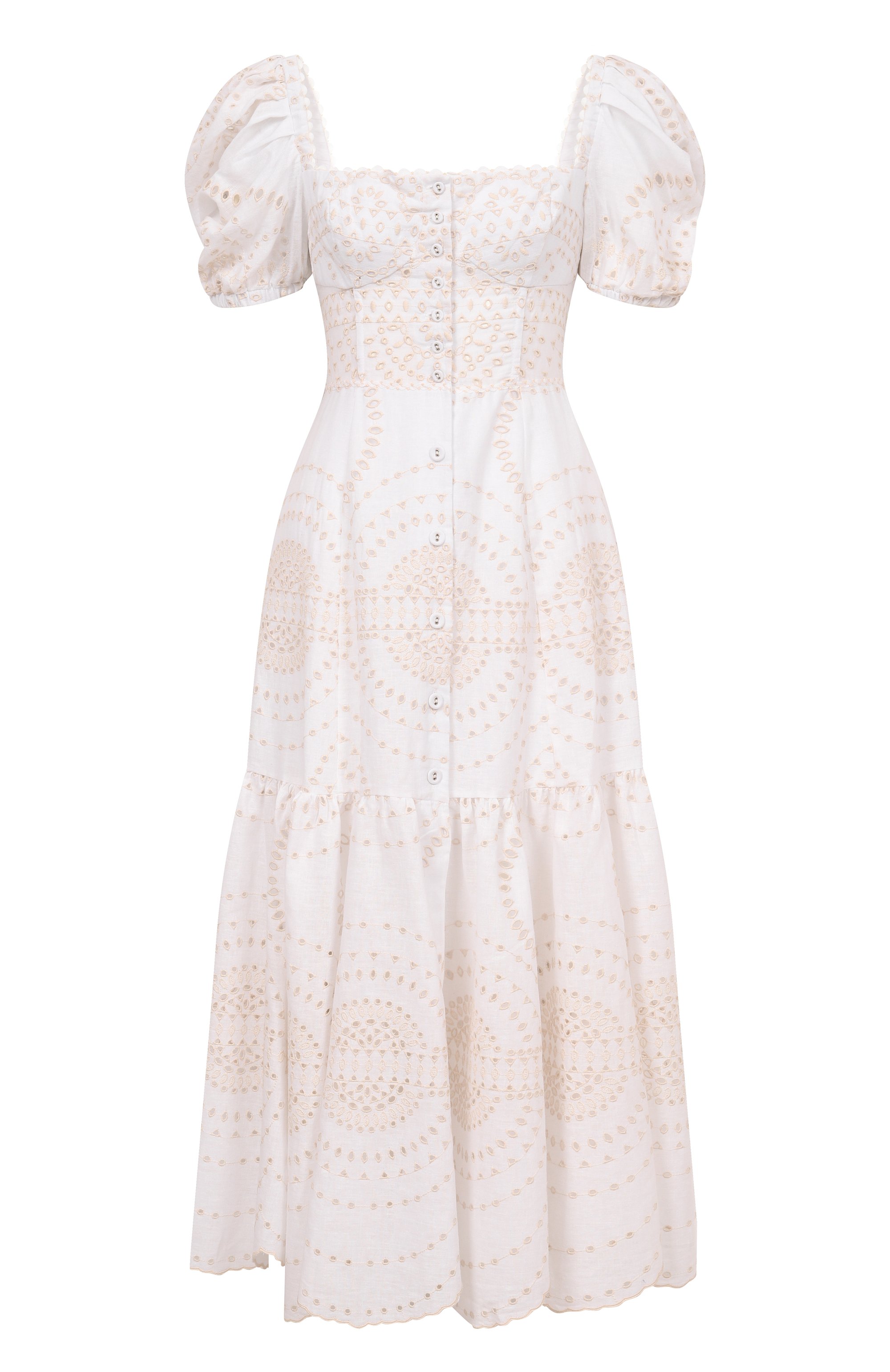 Платье из хлопка и льна CHARO RUIZ IBIZA, арт. 254614, фото 1