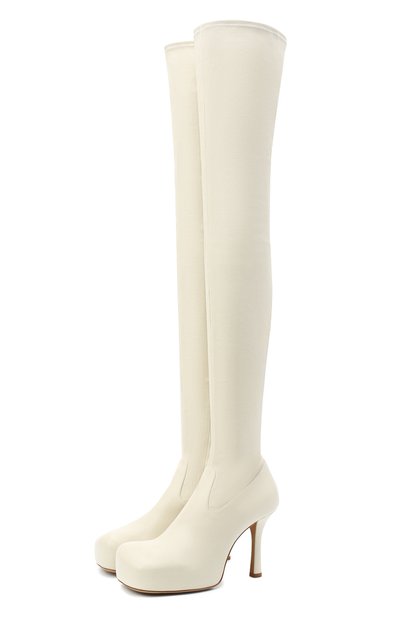 Кожаные ботфорты bv bold BOTTEGA VENETA, арт. 630168/VBP40, фото 1